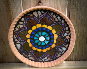 Mandala Bee/Bird Bath