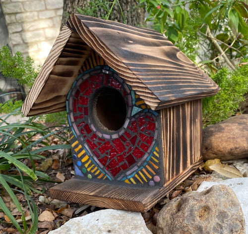 Sacred Heart Birdhouse