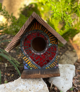 Sacred Heart Birdhouse